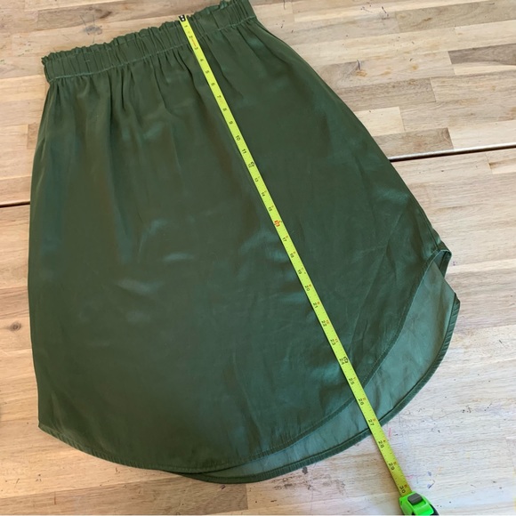 LOFT Green Skirt XS - Picture 4 of 6